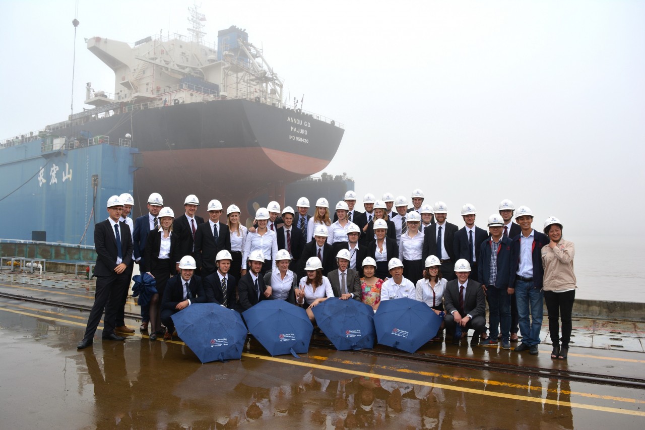 Marine Technology Students Visit Zhoushan Changhong Int Shipyard 